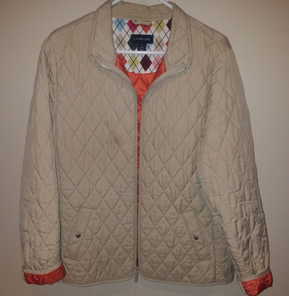 Land's End women's lightweight quilted jacket